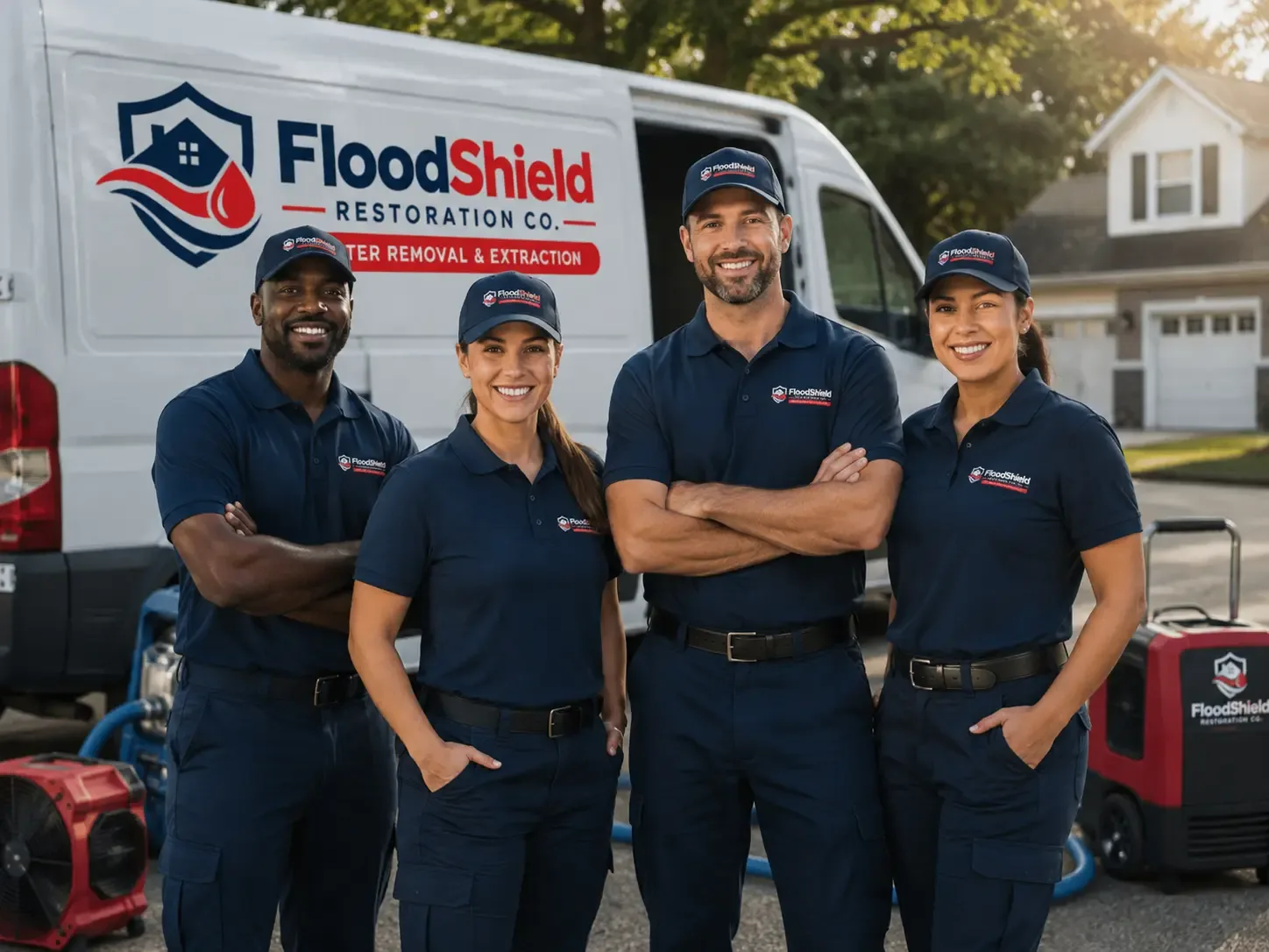 Flood Damage Restoration company in Winburne, PA
